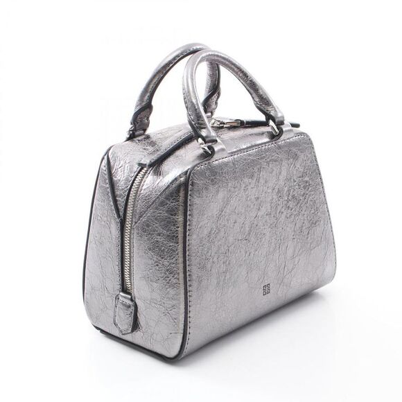 Pre Loved givenchy Antigona Mini Satchel Women metallic | silver Handbags - Picture 3 of 4
